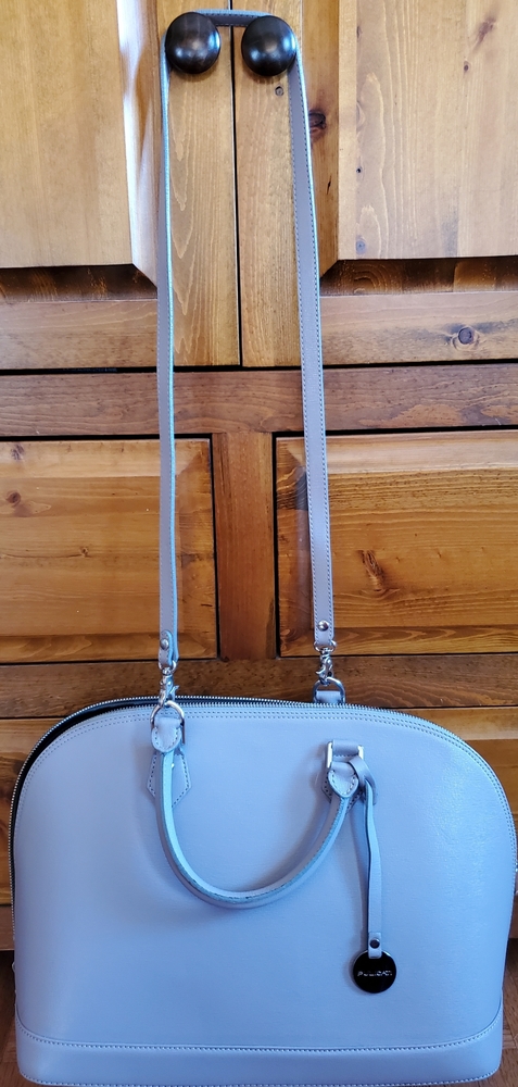 Pulicati Grey/blush purse